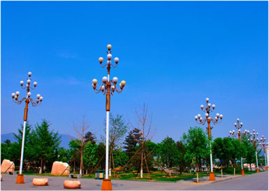 北京太阳能路灯展示